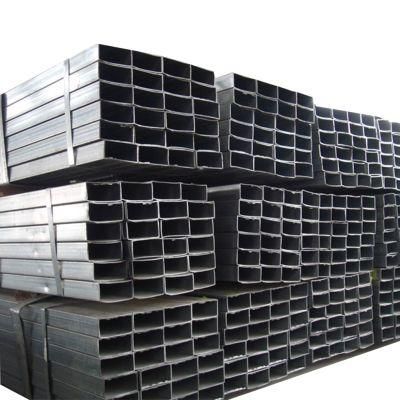 Mild Carbon Welded Metal Ms ERW Black Iron Square Hollow Section Steel Pipe Tube