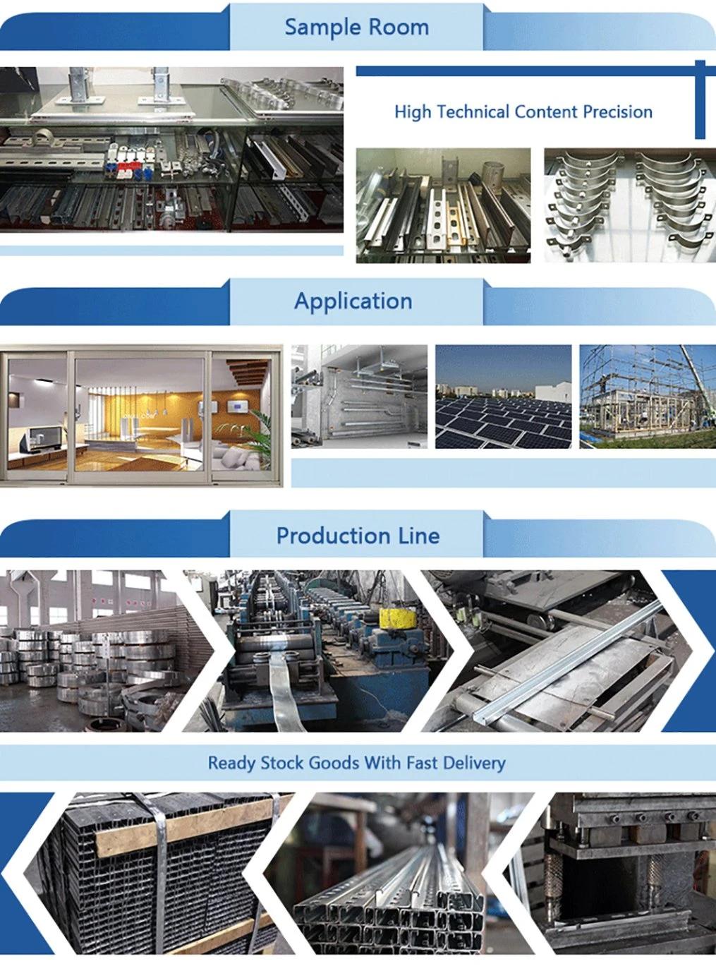 Slotted Galvanized Steel Beam Sizes U Channel