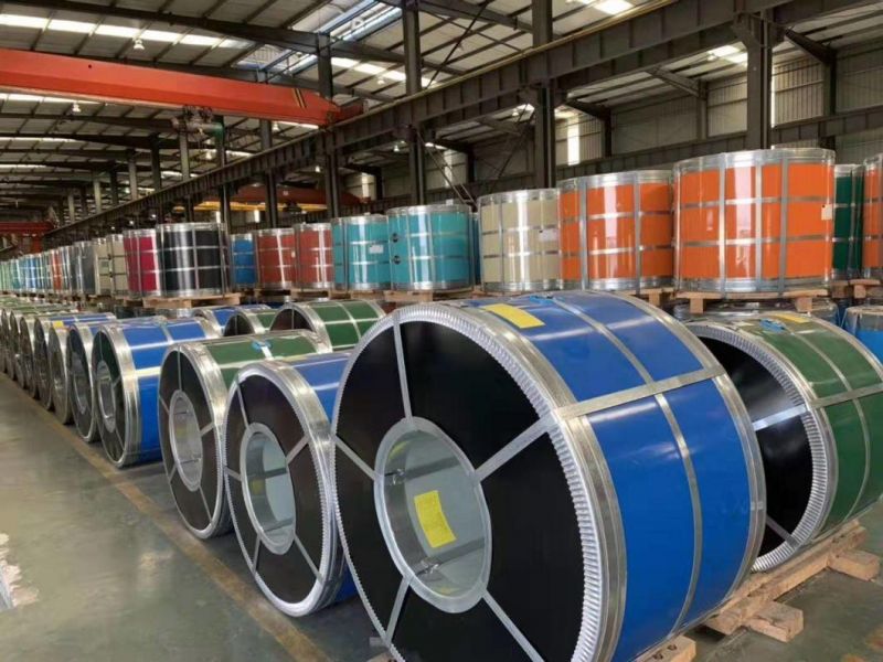 Coils PPGI PPGL High Quality Materials of Galvanized Color Coated Prepainted Sheet From China