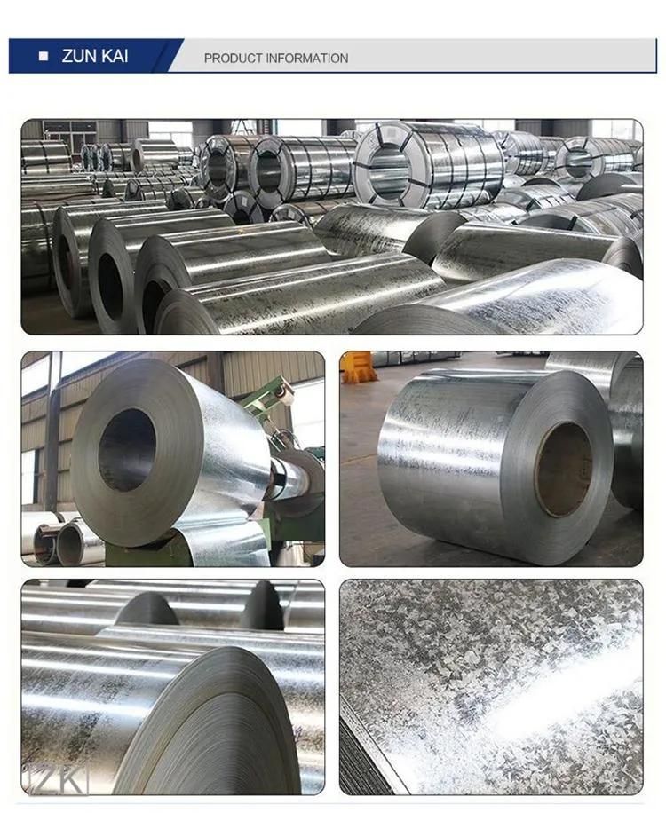 Dx51d Gi Steel Coil Galvanized Steel Coil