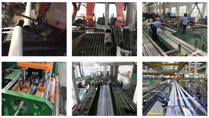 Factory Polishing 201 202 301 304 304L 310S 316L Round Square Industrial Welded Seamless Stainless Steel Pipe for Decoration/Building