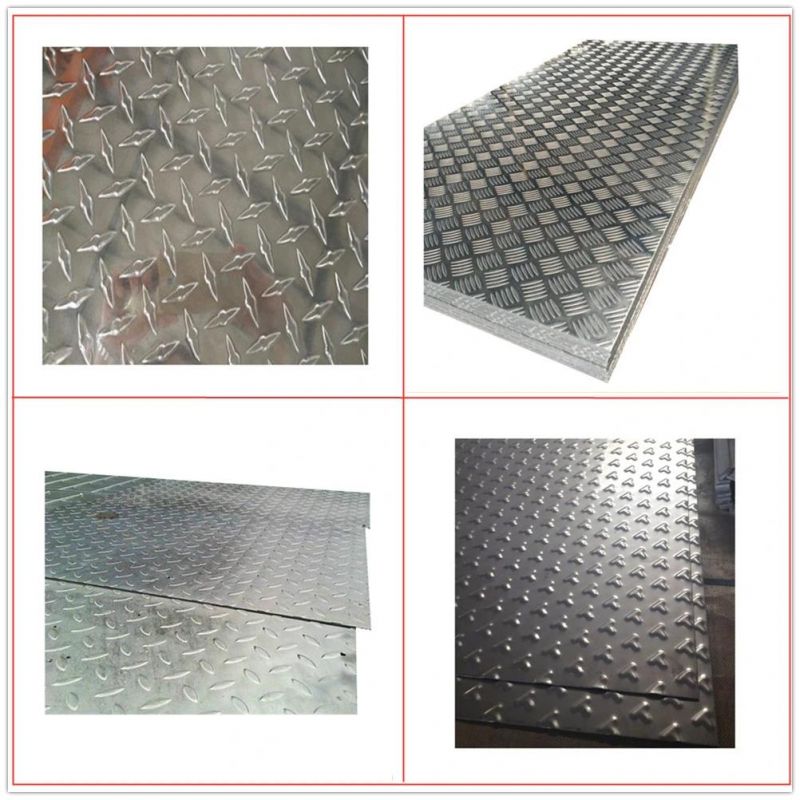 Hot Dipped SGCC Galvanized Steel Checkered Plate