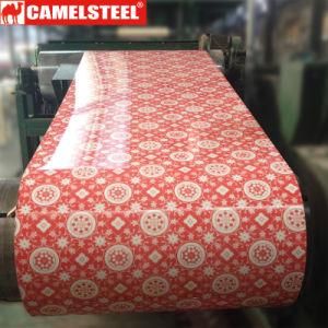 Printed Customized Flower Galvanized Galvalume Steel Coil for Building Material