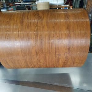 Wooden Patten PPGI Prepainted Galvanized Steel Coil PPGI
