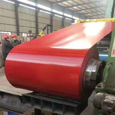 Hot Sale Latest Custom-Made Color Coated Prepainted Galvanized Steel Coil PPGL PPGI Coil with Red White Blue Green for Corrugated Roofing Sheet
