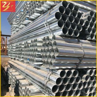 Prime ASTM A53 Gi Welded ERW Pipes Mild Low Carbon Round Galvanized Steel Tubes Price