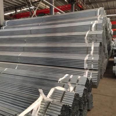 Hot DIP Galvanized Round Steel Tube Pipe Carbon Steel Seamless ERW Sch 40 Sch 80 Pipe