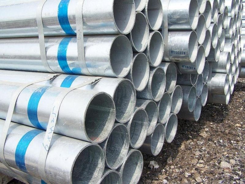 Pre Galvanized Steel Pipe Galvanised Tube Hot Dipped Galvanized Round Steel Pipe for Construction