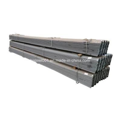 Hot Rolled Black Steel Angle with Q235 Material