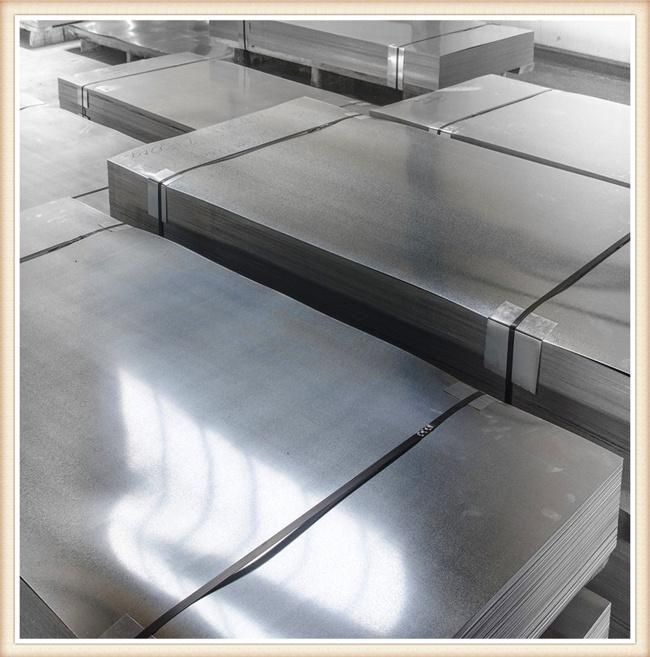 Galvanized Steel Plate, Ms Plate (Q235B, SS400, ST37, Q345, A36, S275JR, S355JR)
