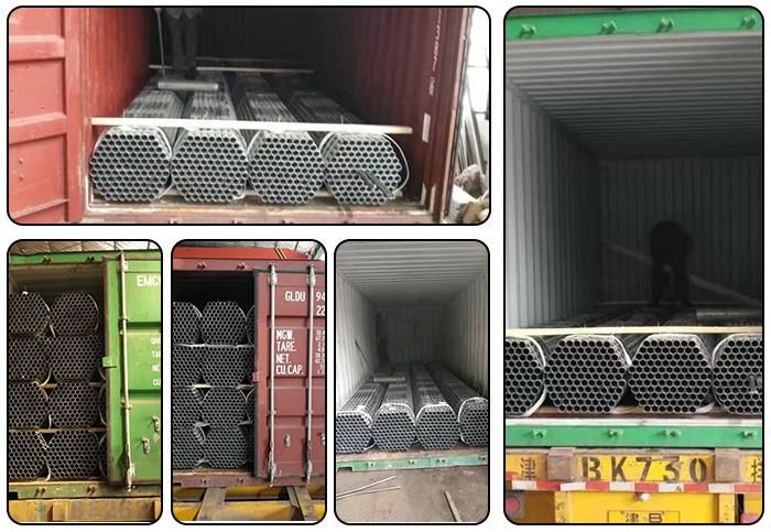 Galvanized Steel Tube 1.5 Inch Construction Galvanized Steel Pipe