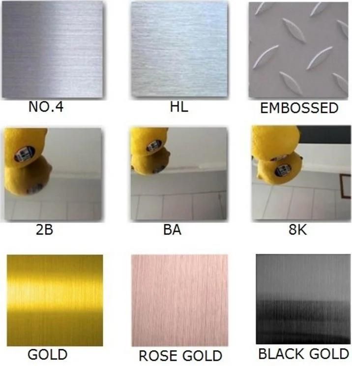 316L 316ti 316 4X8 Steel Sheet