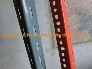 Aufriga Brand Equal and Unequal Hot Rolled Slotted Steel Angle Bar Galvanized with Holes
