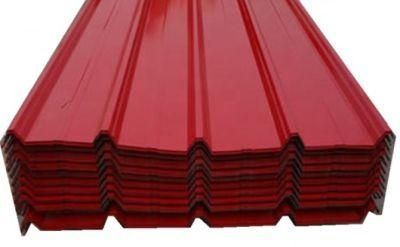 Roofing Sheet Material Prepainted Galvalume Corrugated Steel Sheet