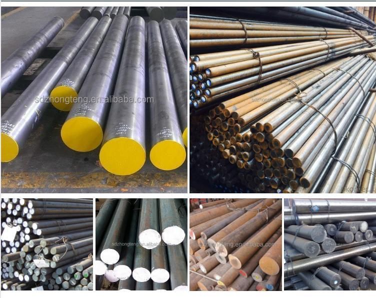 Black Steel Bar Sum24L 1045 S45c 45# Ms Steel Bar for Mechanical Parts