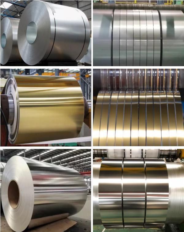 SUS AISI Ss 201 202 304 304L 316 316L 321 310S 430 439 904L 1.4529 Tisco Stainless Steel Coil Plate Sheet Galvanized Steel Coil Aluminum Coil Carbon Steel Coil