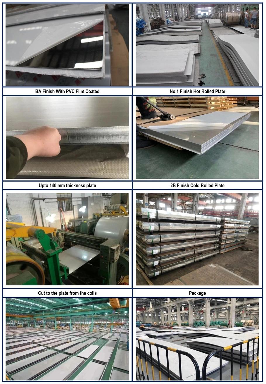 301/302/303/304/304 L/304 N/309/309 S/310/316/316 L/321/347 Embossed Stainless Steel Sheet