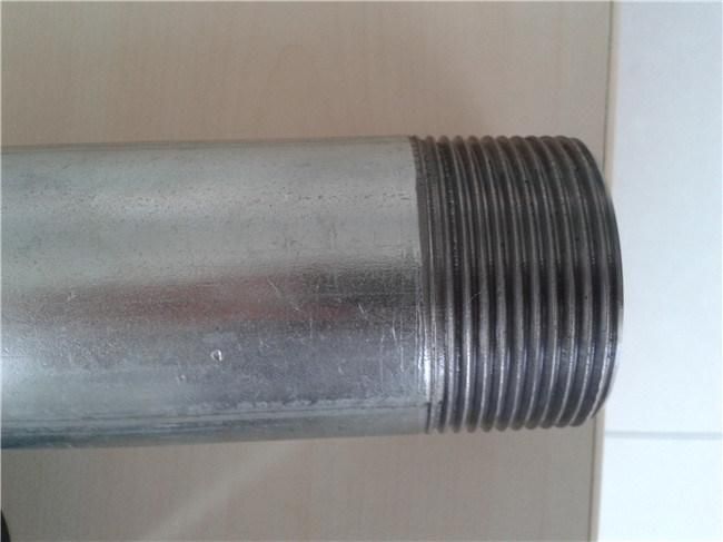 UL FM Thread End Sch40 Hot DIP Galvanized Fire Fighting Sprinkler Steel Pipes