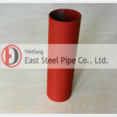 G. I. Steel Pipe for Gas Delivery in Red Color