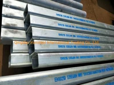 En10210 S355j2h/S275joh Galvanized Square/Rectangle Steel Pipe HDG Square Pipe