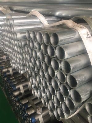 Building and Construction Usage Plain End Hot Galvanized Steel Tube as Per ASTM A53