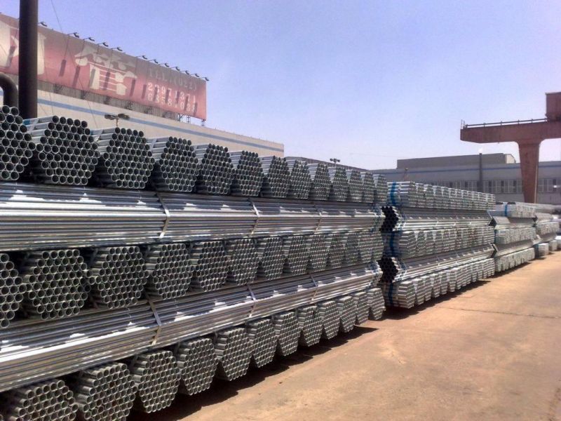 48.3 Schedule 40 ASTM A36 Galvanized Steel Gi Pipe Fencing Pipe 1 Inch 2 Inch 4 Inch