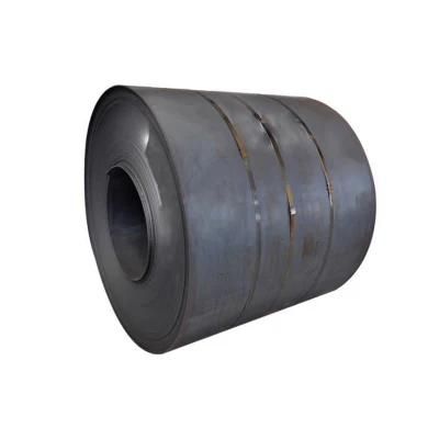 ASTM A36 A53 Metal Iron Black Roll Hot Rolled Mild Ms Carbon Steel Coil