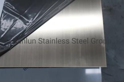 China Manufacturer 304 Hairline Finish Stainless Steel Sheet