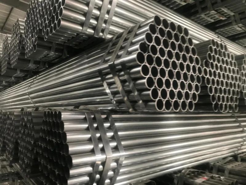 API 5L Water Line Pipe, ERW Steel Pipe, Black Painting Carbon Steel Pipe