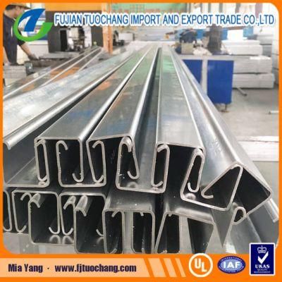 Hot Dipped Galvanized Slotted Channel Steel Strut Channel