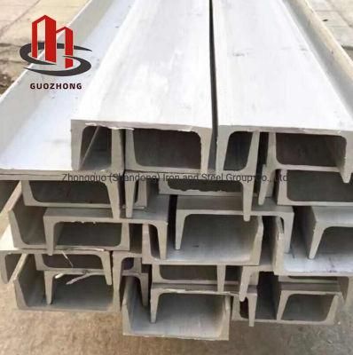 Guozhong 304/306 Channel Steel Stainless U/C Steel for Sale