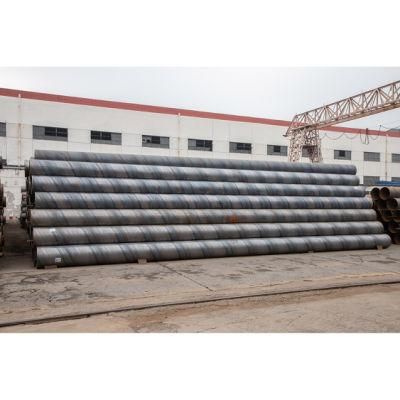 API Gr. B Large Diameter Welded Black Low Carbon Spiral Steel Pipe