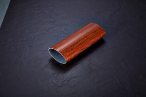 Wood Pattern Round Colored Stainless Steel Pipe/Tube