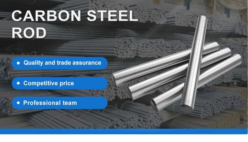 SAE 1045 4140 4340 Round/Square/Flat Hot Rolled Carbon Steel Rod Bar