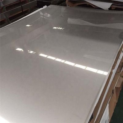 Cold Rolled Inox SUS201 Polishing Sheet Ba 6K 8K Mirror Surface Stainless Steel Plate
