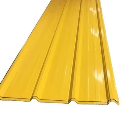 High Quality Roofing Sheet Color Coated Corrugated Steel Plate