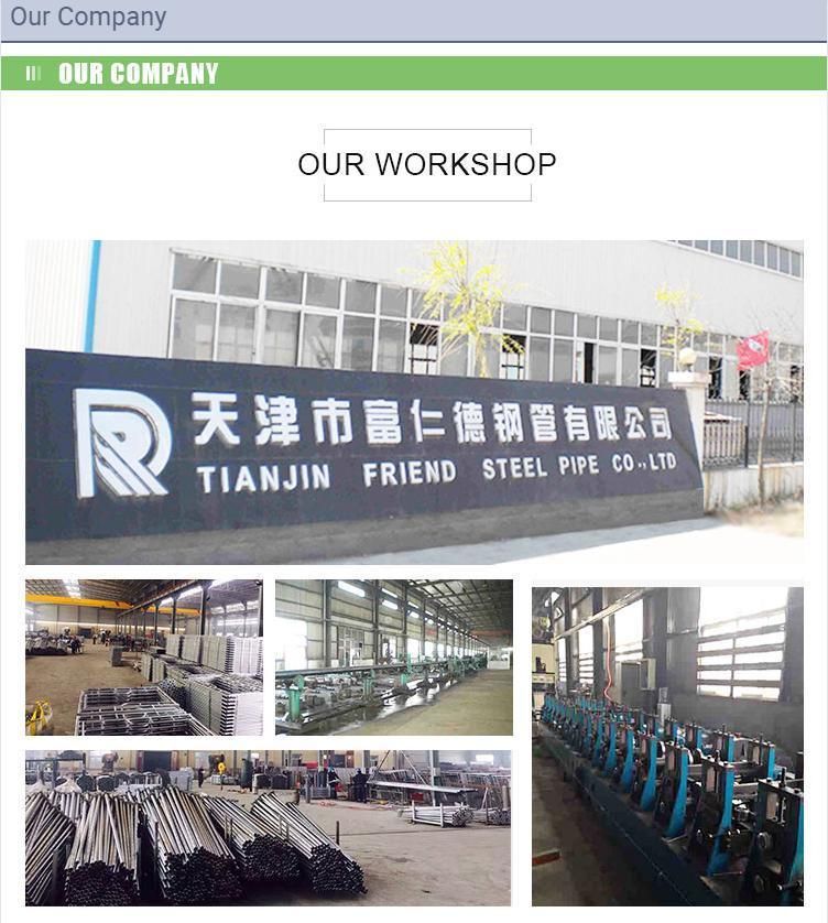 Tianjin Good Quality Galvanized Steel Tube / Gi Steel Round Tube