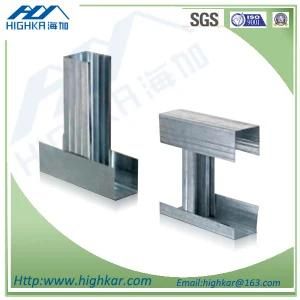 Wall Partition Material Metal Building Stud / Track Steel Profile