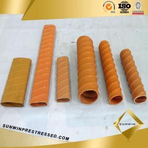 Manufacture Wholesale HDPE Corrugated Pipe for Prestressed Concrete