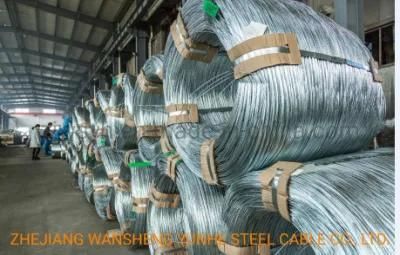 2.15mm /3.15mm Low Strength Galvanized Steel Wire for Armoring Cable/Electric Cable