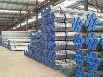 ASTM Hot DIP Round Galvanized Steel Pipe Galvanized Tube for Construction