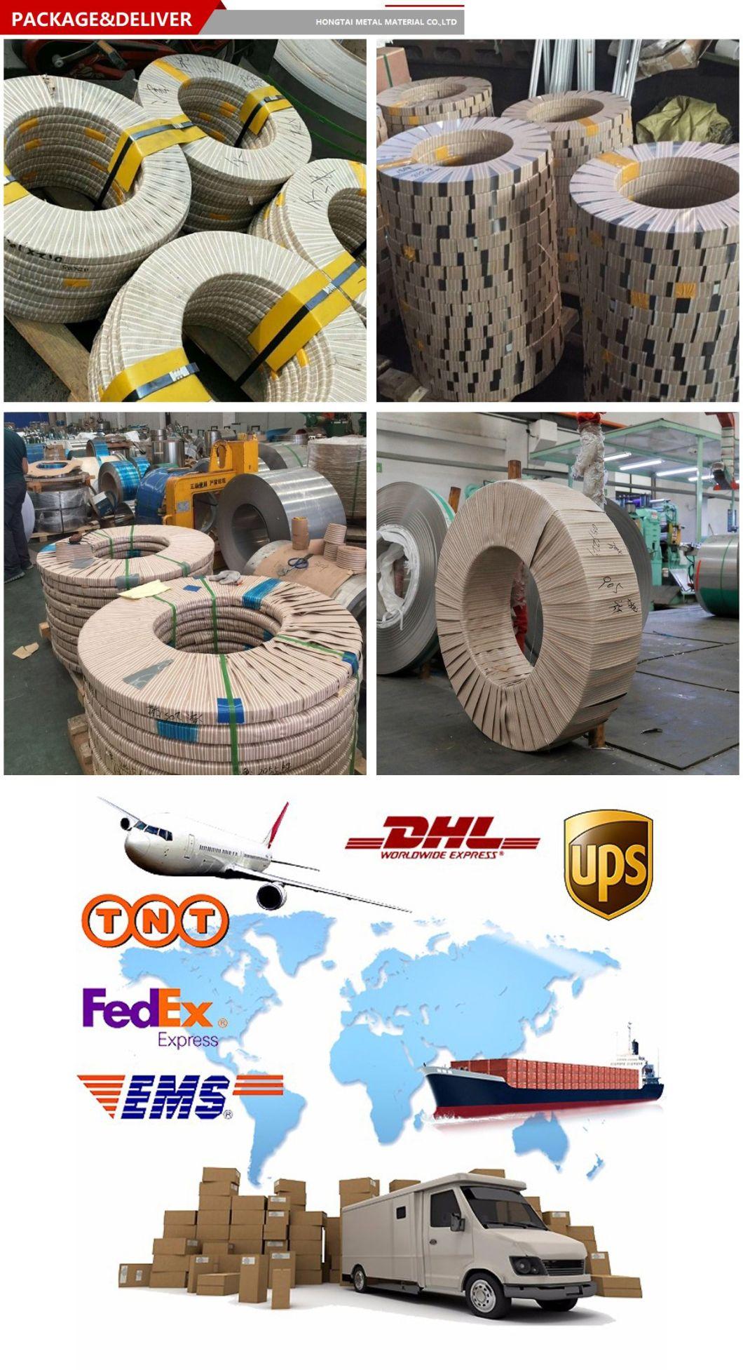 China Supplier 201 202 301 304 310 316 316L Stainless Steel Strips for Sale