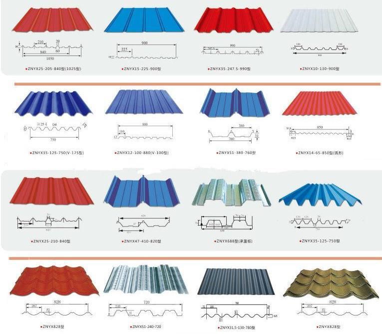 Factory Price Metal Sheet Color Coating Galvanized Corrugated Steel House Roof Sheet Iron Sheet