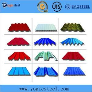 0.5mm Thick Gi Corrugated Roof Sheet (SGCC)