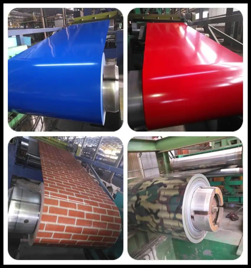 PPGI Color Coated Galvanized Steel Dx51d PPGI Galvanized Steel