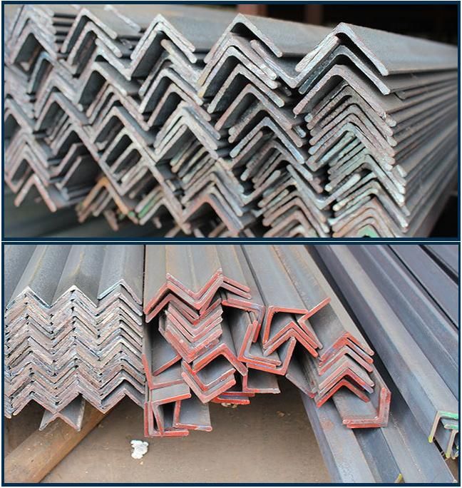 Ms Black Iron Angle Steel 50X5mm Carbon Galvanized Steel Angle Bar