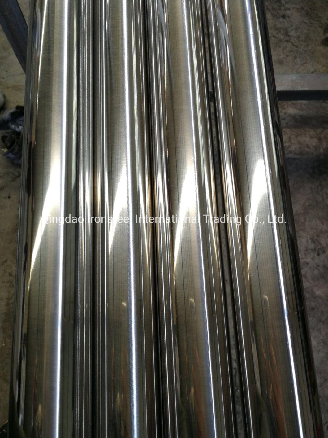 TP304/304L Mirror Surface Stainless Steel Hanrail Tube Stainless Decorative Tube