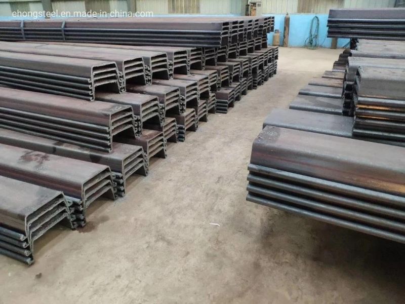 Sy390 Q355b Hot Rolled Steel Sheet Pile Price for Sheet Piling Sale