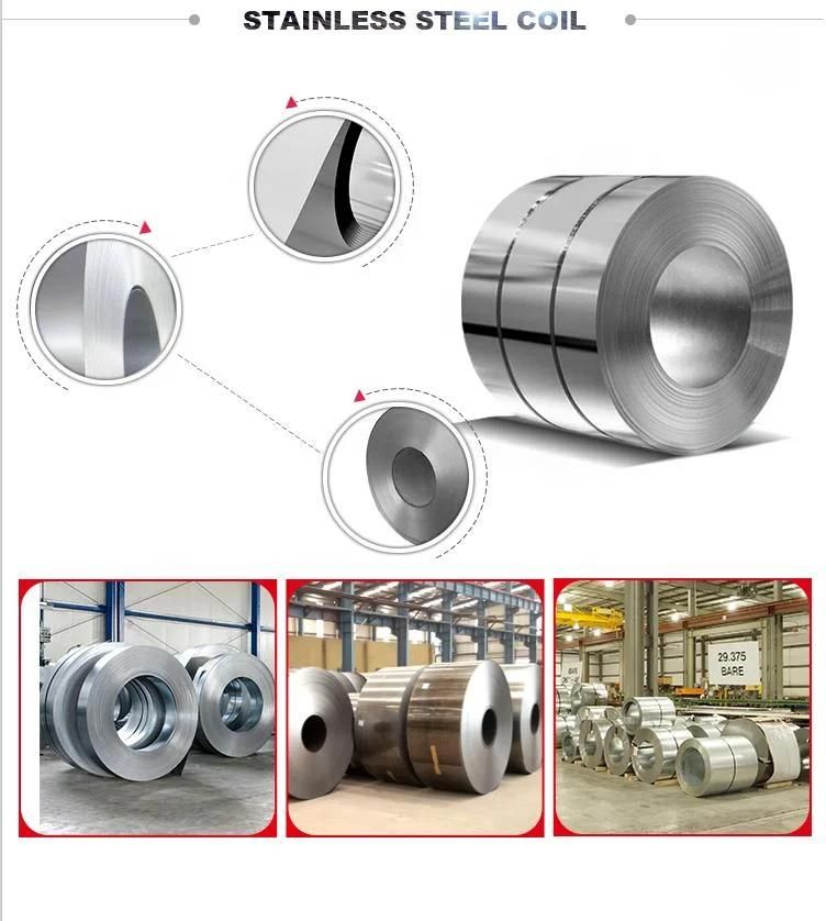 China Shandong Suppliers Brushed Mirror 409 316 304 201 Grade Stainless Steel Coil