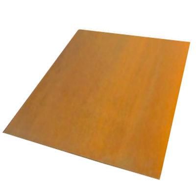 Corten Metal Sheet S355j0w A588 Weather Resistant Steel Plate